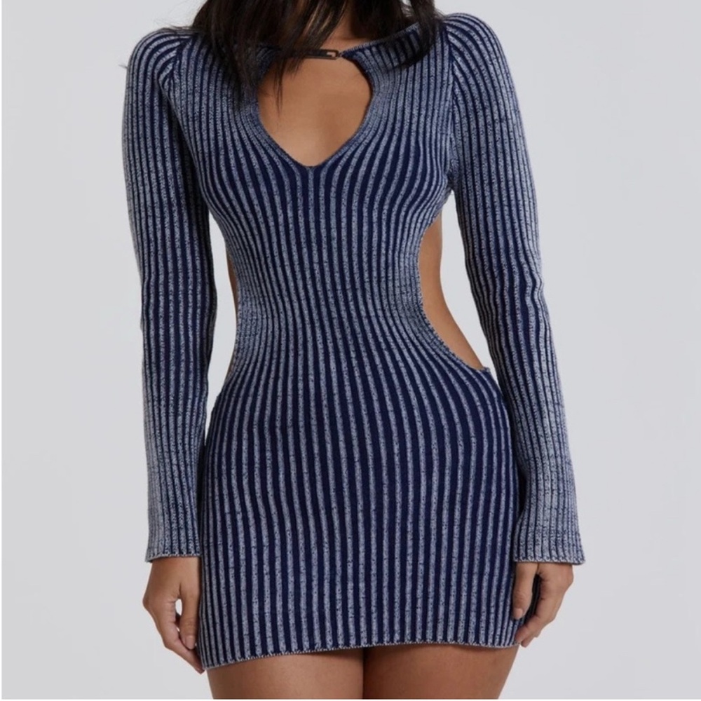 Jaded london tribeca backless mini dress